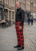 Cunningham Tartan Trouser Left