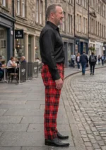 Cunningham Tartan Trouser Right