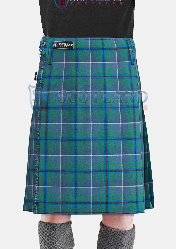 Douglas Tartan Kilt front Douglas Tartan Kilt front