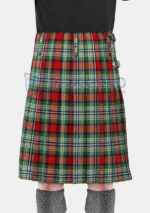 Dundee Tartan Kilt back