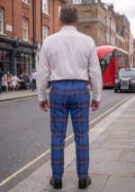 Elliot Tartan Trouser Back