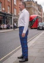 Elliot Tartan Trouser Left