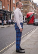 Elliot Tartan Trouser Right
