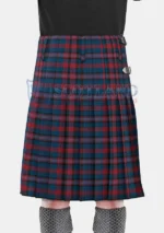 Evans Tartan Kilt back