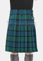 Flower of Scotland Tartan Kilt back
