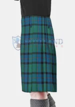 Flower of Scotland Tartan Kilt left