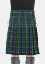 Forbes tartan Kilt back