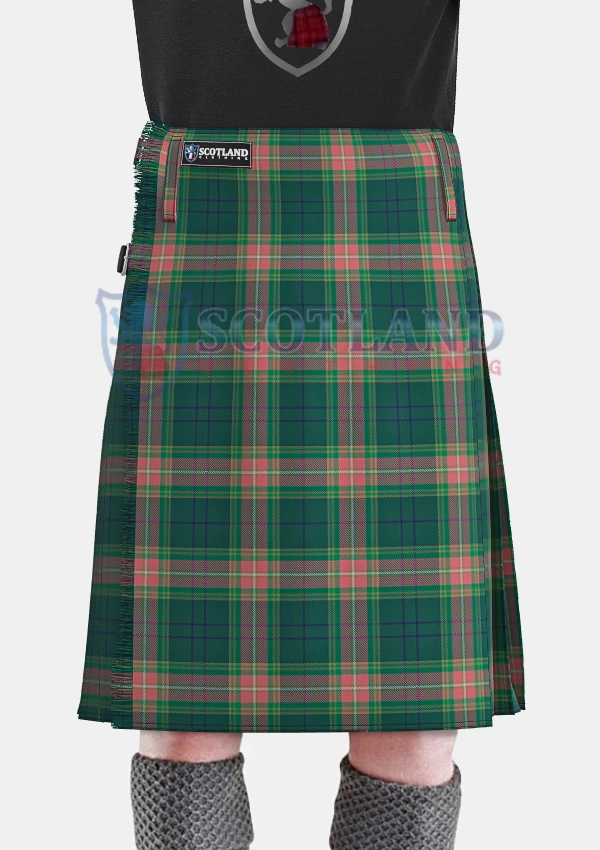 Gallagher Ancient Tartan Kilt Front Gallagher Ancient Tartan Kilt Front