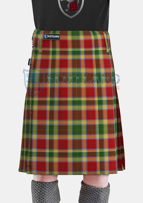 Gibson Tartan Kilt front Gibson Tartan Kilt front