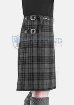 Grey Spirit Tartan Kilt right