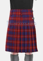 Hamilton Tartan Kilt back