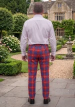 Hamilton Tartan Trouser Back