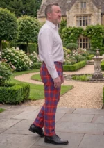 Hamilton Tartan Trouser Right