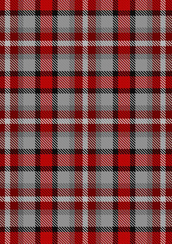 Hand Made Alloway Rose Tartan Fabric Hand Made Alloway Rose Tartan Fabric