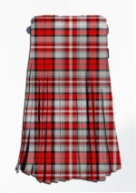 Hand Made Alloway Rose Tartan Kilt Back