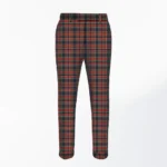 Hand Made Black Stewart Tartan Trouser