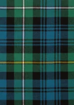Hand Made Campbell of Argyll Tartan Fabric