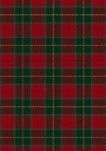 Hand Made Christmas Tartan Fabric