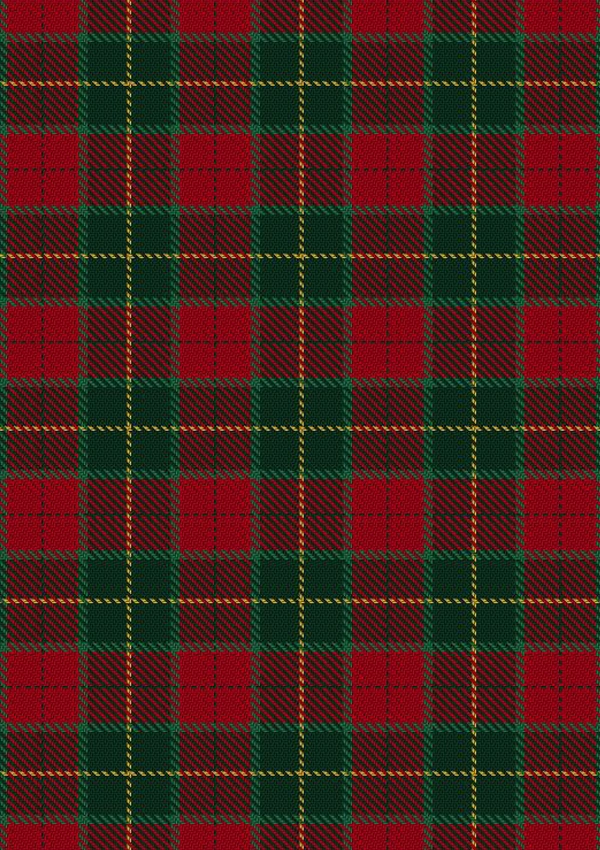 Hand Made Christmas Tartan Fabric Hand Made Christmas Tartan Fabric