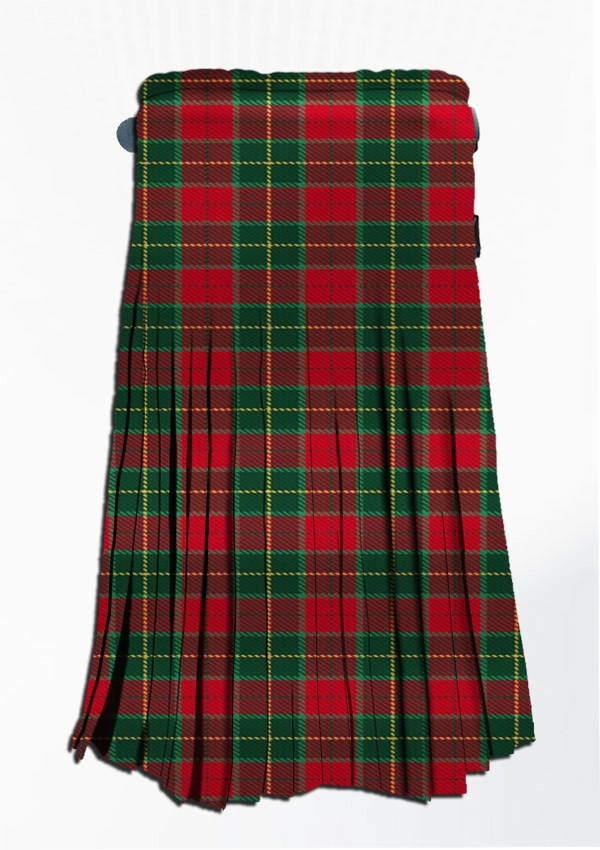 Hand Made Christmas Tartan Kilt Back Hand Made Christmas Tartan Kilt Back