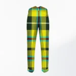 Hand Made Cornish Tartan Trouser Back
