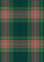 Hand Made Gallagher Tartan Fabric