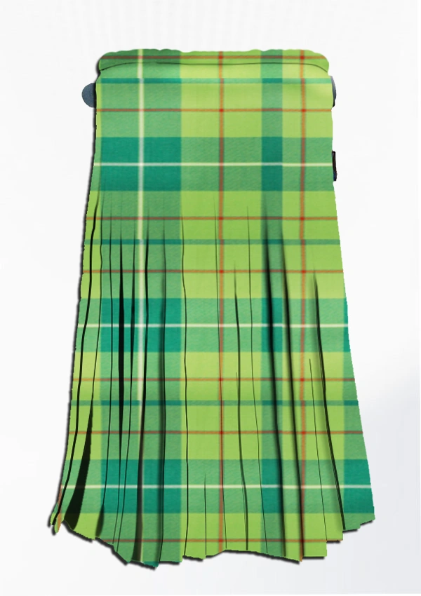 Hand Made Galloway Hunting Tartan Kilt Back Hand Made Galloway Hunting Tartan Kilt Back