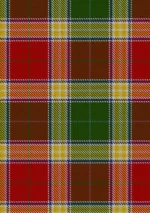 Hand Made Gibson Tartan Fabric