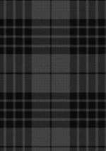 Hand Made Grey Spirit Tartan Fabric