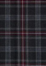 Hand Made Hebridean Heather Tartan Fabric
