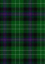 Hand Made Hibs Tartan Fabric