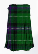 Hand Made Hibs Tartan Kilt Back