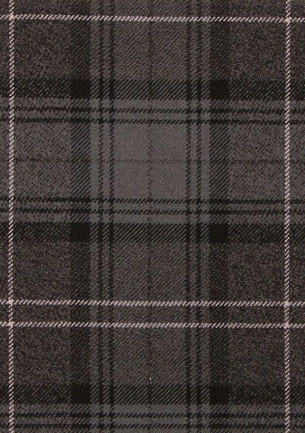Hand Made Highland Granite Tartan Fabric Hand Made Highland Granite Tartan Fabric
