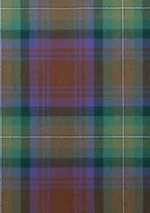 Hand Made Isle of Skye Tartan Fabric