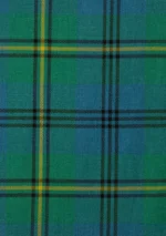 Hand Made Johnston Tartan Fabric