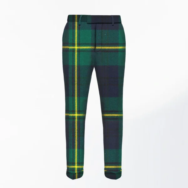Hand Made Johnstone Tartan Trouser