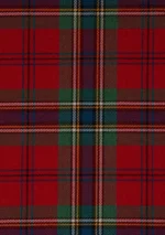 Hand Made Maclean Tartan Fabric