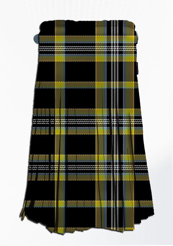 Hand Made McIntyre Collegium Tartan Kilt back Hand Made McIntyre Collegium Tartan Kilt back