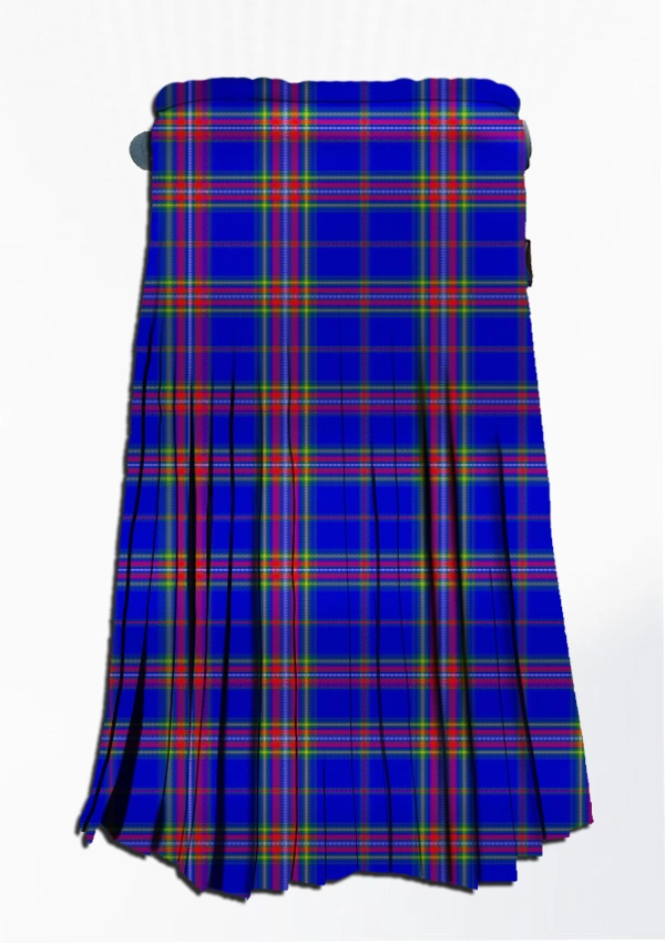 Hand Made Nicholson Tartan Kilt Back Hand Made Nicholson Tartan Kilt Back