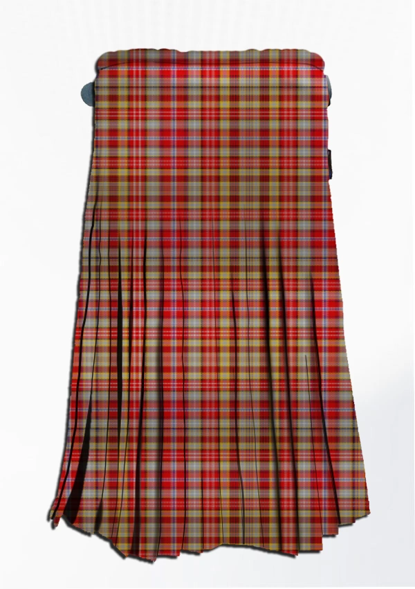 Hand Made Ogilvie Tartan Kilt Back Hand Made Ogilvie Tartan Kilt Back