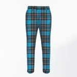 Hand Made Ramsay Blue Tartan Trouser