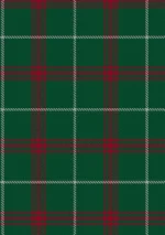 Hand Made Welsh National Tartan Fabric
