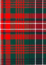 Hand Made Wilson Clan Tartan Fabric