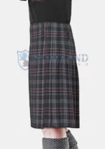 Heather Tartan Kilt left