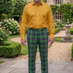 Hibs Tartan Trouser