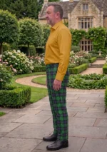 Hibs Tartan Trouser Left