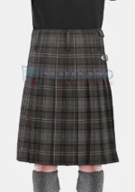 Highland Granite Tartan Kilt back