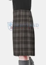 Highland Granite Tartan Kilt left