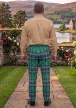 Hunter Tartan Trouser Back