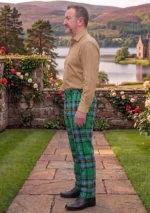 Hunter Tartan Trouser Left